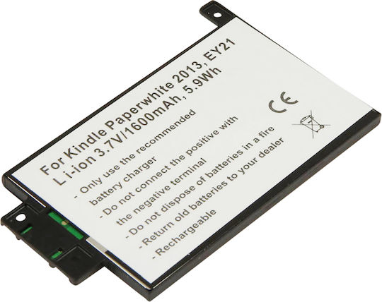 Avizar Battery Amazon Kindle Paperwhite 2013 Ey21 Li-polymer 3.7v 1600mah 5.9wh White
