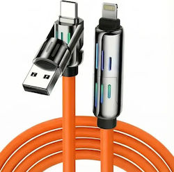 Hyperloq Cablu USB la USB 2m