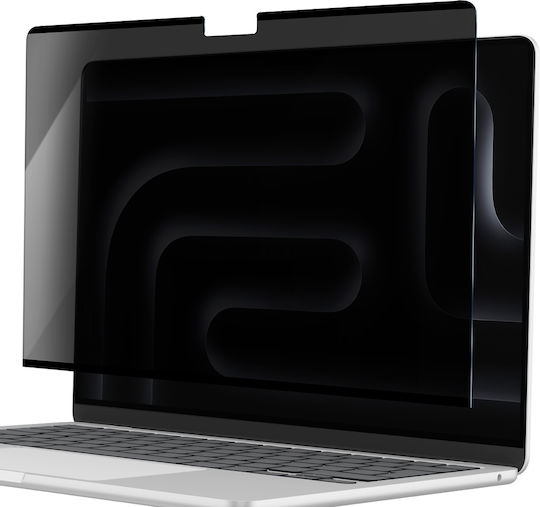 Mw Антишпионски Протектор За Екран Macbook Pro 16 2024 21 Прозрачен Черен