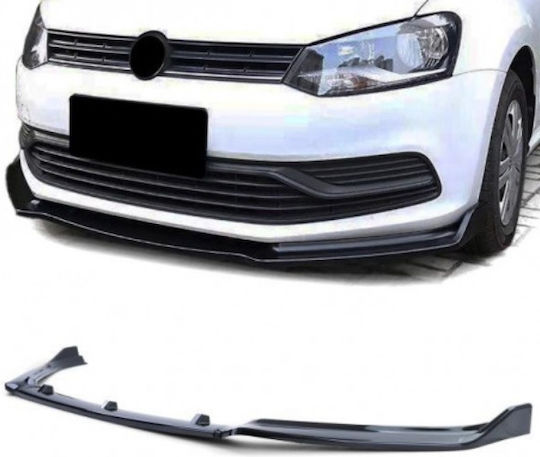 Lip Spoiler Πλαστικό Μαύρο Γυαλιστερό Vw Polo 2009-2017