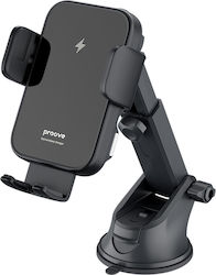 Proove Car Mobile & Tablet Mount with Wireless Charging 15W Black