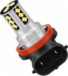 Vencore 3216-10195 H10 Canbus Gen4 Крушка LED Основa H10 Canbus Gen4 18 SMD 3020 9W 2800 Лумена 8-48 Волта Хладно Бяло 6000K 3216-10195