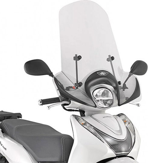 Kappa Windshield Honda Sh Mode 125 21-23 Clear 1193ak
