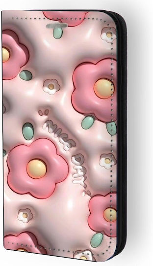 Θήκη Book Σχέδιο Flower Pattern 91586 Poco X7 5g