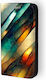 Θήκη Book Σχέδιο Abstract 91678 Poco C75