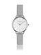 Annie Rosewood Women's Watch with Silver Metal Bracelet