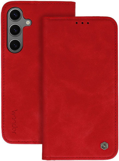 Wonder Book Synthetic Leather / Silicone Red (Xiaomi 17 Pro Max)