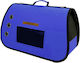 Woofmoda No2 Waterproof Dog and Cat Carrying Bag Blue M40xP25xH17cm
