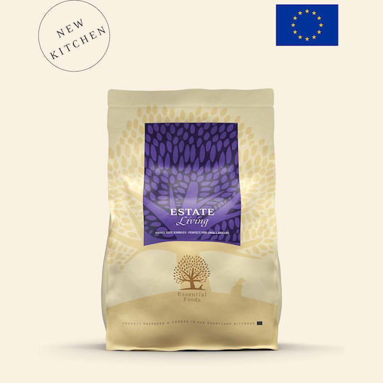 Essential Foods Estate Living 2.5kg Dry Food for Dogs Grain-Free with Lamb, Deer, Chicken, Meat and Apple