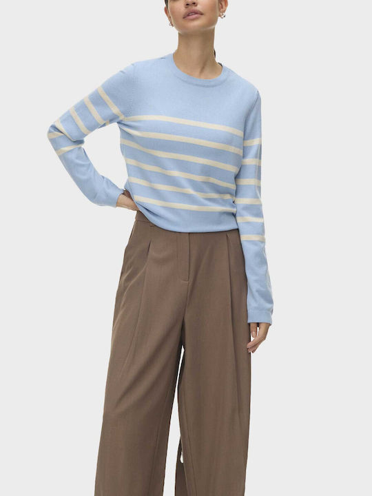 Vero Moda Saba Дамски Пуловер Райе Син