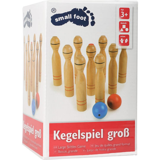 Small Foot Spielzeug Bowling Outdoor Holz