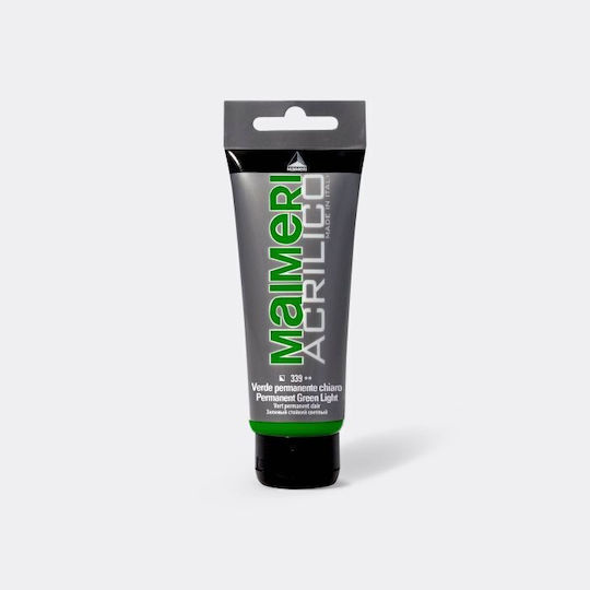 Maimeri Acrilic Acrylico 339 Verde Permanent Deschis 75ml