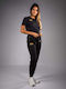 Sweatpants Black/gold