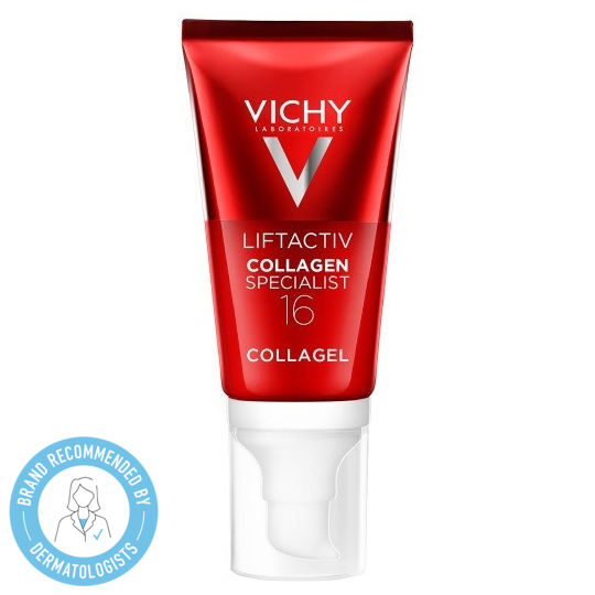 Vichy Liftactiv Collagen Specialist 16 Collagel 24ωρο Gel Προσώπου για Ενυδάτωση, Αντιγήρανση & Σύσφιξη με Κολλαγόνο 50ml