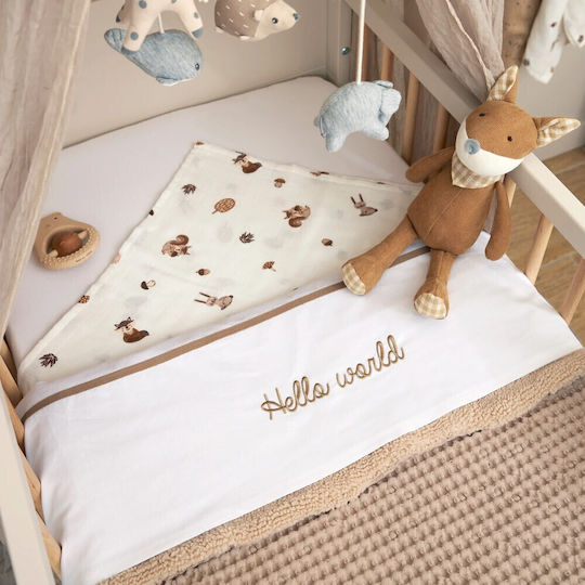 Meyco Beige 150x100cm Baby Sheets
