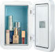 XO Cosmetic Refrigerator With Mirror LED Lighting And Heating Function White