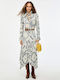 Midi Shirt Dress Blue