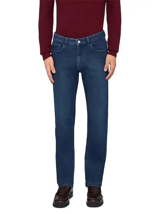 Men's Jeans Pants Dark Blue