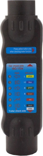 7-Pin 12/24V Lichttester für Autoanhänger