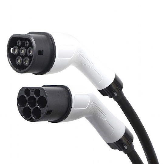 Energenie Charging Cable Type 2 16a 1-phase 3.7 Kw 4m Ev-t2mf-3.7kw-4m