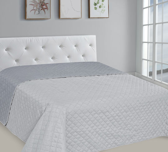 Palatex Romantica Υπέρδιπλο Light Grey-grey 220x240cm