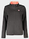 Women's Zipper Cardigan Black
