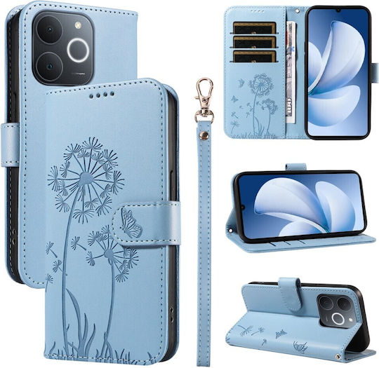Dandelion Brieftasche Hellblau (Realme Note 70T 4G)