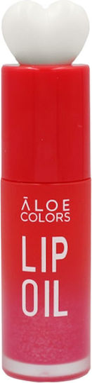 Aloe Colors Масло за Устни Cherry Pop Червено 10ml