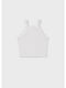 Kids Top Sleeveless White