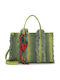 Women's Bag Shopper Shoulder Green