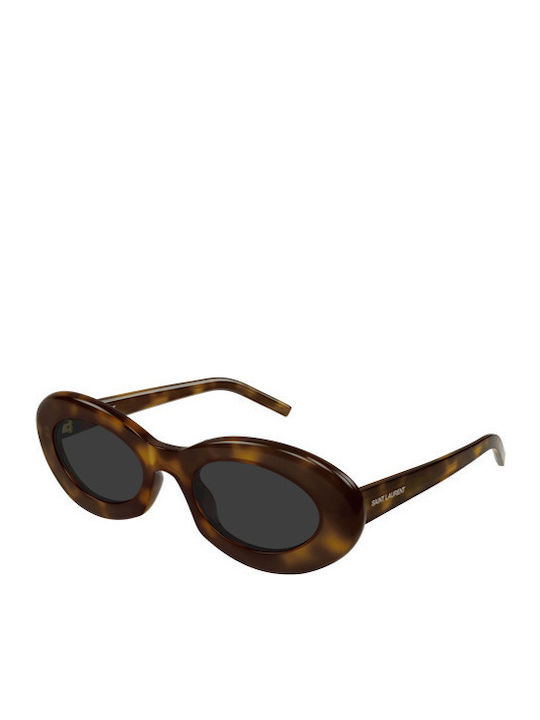 Ysl Unisex Sunglasses With Gray Frame And Black...