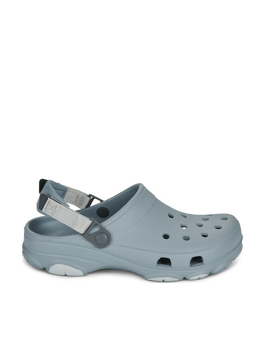 Crocs Ανδρικά Σαμπό Γκρι