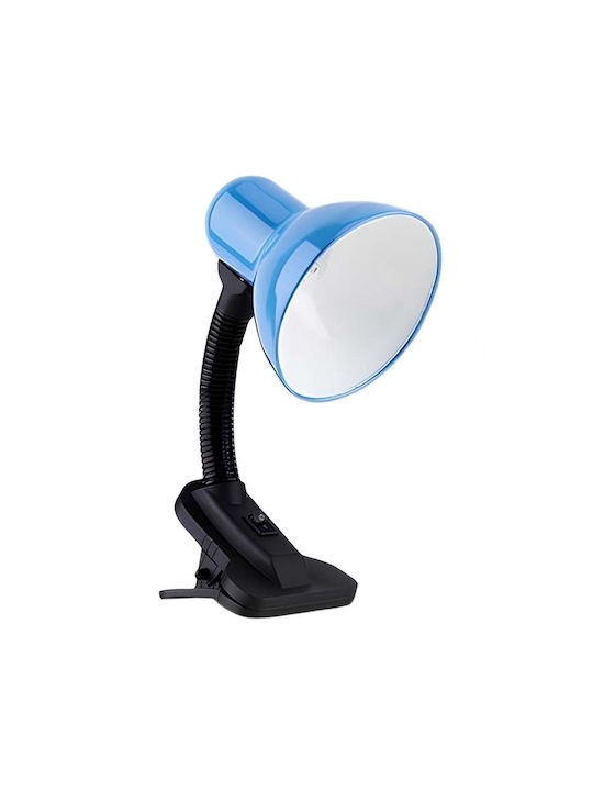 Avizar Adjustable Led Table Lamp 40w Clamp Switch Black Blue