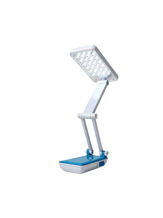 Avizar 24 Smd Led Desk Lamp 3 Adjustable Intensities Foldable White Avizar 24 Smd Led Desk Lamp 3 Adjustable Intensities Foldable White