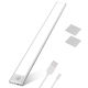 Dasbo Lampă Slim LED Cu Senzor De Mișcare Montare Magnetică LED-uri Puternice Wireless USB Reîncărcabilă Baterie Lumină Caldă Rece 3 Moduri De Iluminare 3000k-6000k Bucătărie Hol Cameră De Îmbrăcat Garaj Lungime 20 Cm