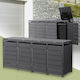 ML-Design Plastic Waste Bin 240lt Gray
