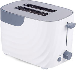 Maestro Φρυγανιέρα 2 Θέσεων 700W Λευκή