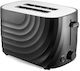 Maestro Тостер Двуместна 700W Черен