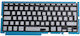 Laptop Keyboard Macbook Pro A1286 2009-12 UK Layout Vertical Enter Backlit