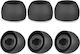 Silicone Ανταλλακτικά Earpads Samsung Galaxy Buds Pro Medium Black 6 Τεμάχια