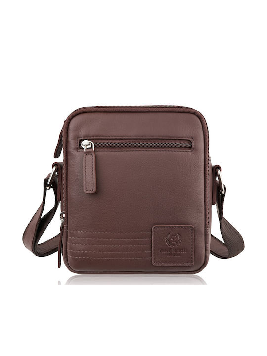 Paolo Peruzzi Leather Men's Shoulder / Crossbod...