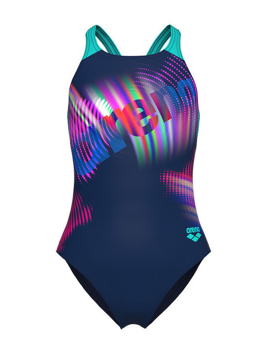 Arena Logo Costum de baie pentru copii Întreg Navy Arena Logo Costum de baie pentru copii Întreg Navy