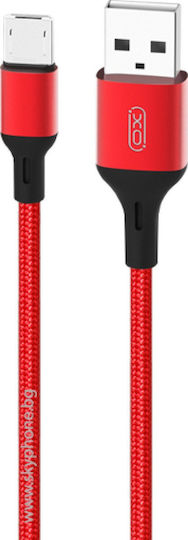 XO Regulär USB 2.0 auf Micro-USB-Kabel Rot 1m 1Stück