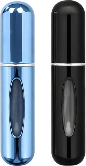 ecarla Sticluțe De Călătorie Pentru Parfum Albastre / Negre 2 Bucăți