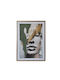 Canvas Painting Plastic Frame Fylliana Fl252827b Beige-Green-Grey 50x4x70cm