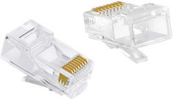 Powertech CAB-N447 Pass-through Cat 6/6a UTP 50τμχ Powertech CAB-N447 Pass-through Cat 6/6a UTP 50τμχ