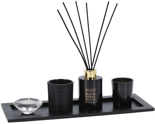 Lumânări Aromatice Conice Negre 5 Bucăți