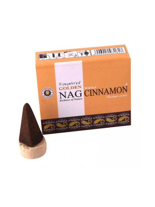 Golden Nag Ароматни конуси с аромат Канела
