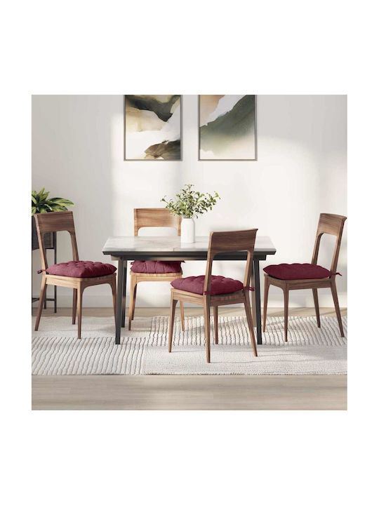 vidaXL Burgundisches Sofa-Kissen