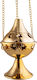 Metallisches Weihrauchfass Realistisch 69cm #es_53890